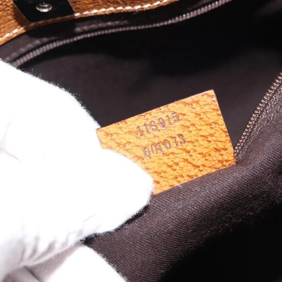GUCCI GG Canvas Tote Bag Beige Brown 113015 Auth am9499V - Picture 11 of 16